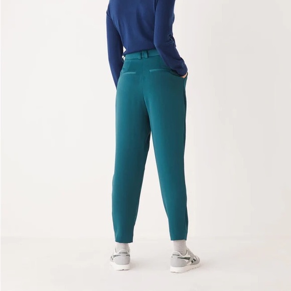 The Amelia Balloon Fit Pant in Deep Teal - Picture 3 of 6